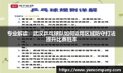 专业解读：武汉乒乓球队如何运用区域防守打法提升比赛胜率