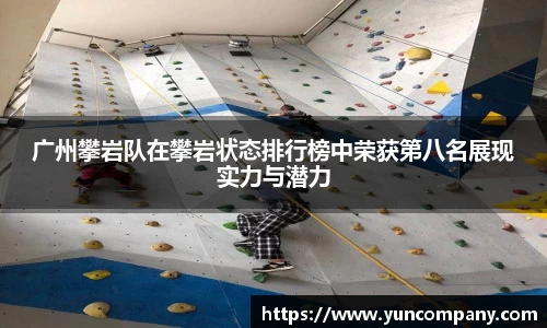 广州攀岩队在攀岩状态排行榜中荣获第八名展现实力与潜力